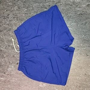 Vintage. Made in USA. Lands' End.  Nylon-Supplex women's shorts. Size Medium.